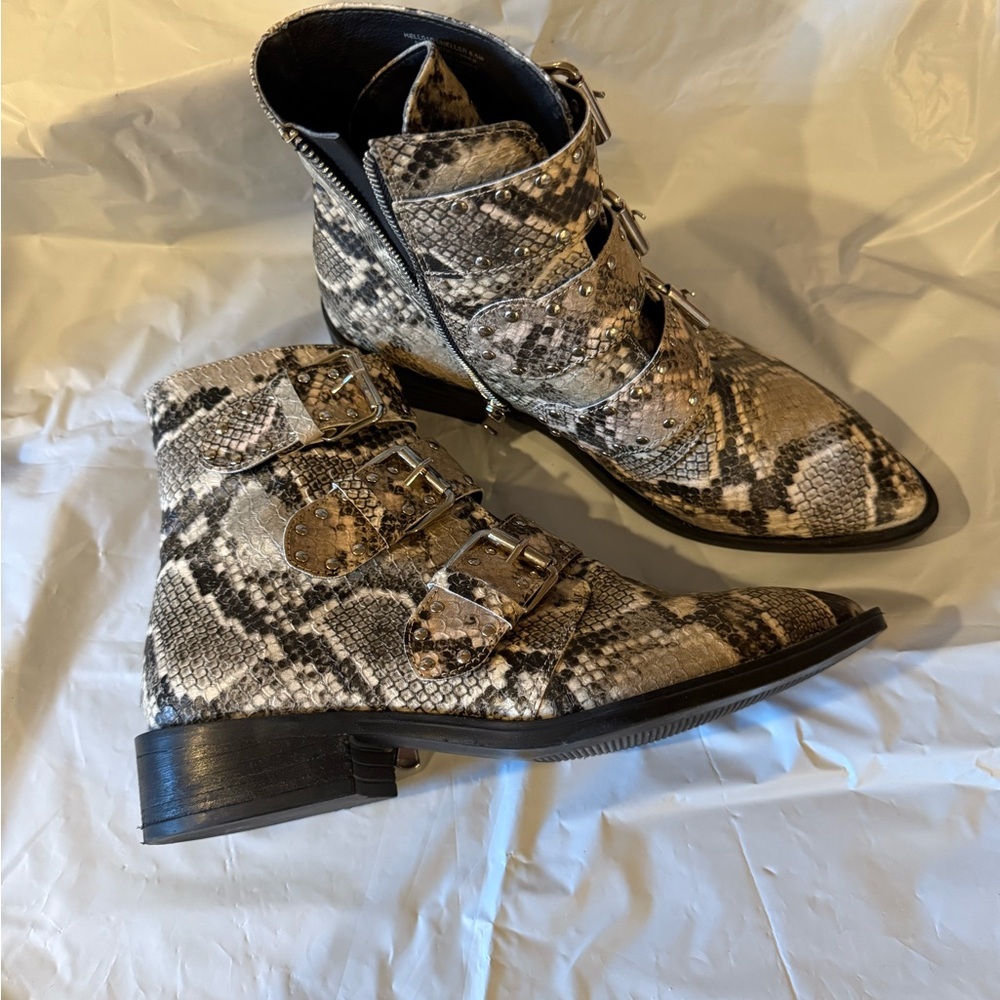 Steven By Steve Madden Harmon, Snake Pattern Trip… - image 4